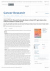 Research paper thumbnail of Recurrent functionally diverse in frame ESR1 gene fusions drive endocrine resistance in breast cancer