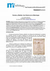 Research paper thumbnail of "Hombre y Medida: Una Historia de la Metrologia". Texto de la ponencia del mismo titulo presentada por Luis Castano en el VI Congreso Espanol de Metrologia (San Fernando, Cadiz, Espana, 6 al 9 de Junio de 2017)