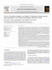 Research paper thumbnail of The use of strontium isotopes as an indicator of migration in human and pig Lapita populations in the Bismarck Archipelago, Papua New Guinea