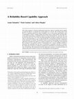 Research paper thumbnail of A Reliability-Based Capability Approach