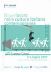 Research paper thumbnail of Summer School - Il (non) lavoro nella cultura italiana contemporanea