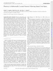 Research paper thumbnail of Plasticity in Sublesionally Located Neurons Following Spinal Cord Injury