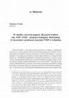 Research paper thumbnail of W służbie czterech papieży Bernard Sculteti (ok. 1455–1518) – prepozyt kolegiaty Mariackiej w Szczecinie i proboszcz kościoła NMP w Gdańsku