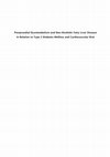 Research paper thumbnail of Postprandial glucose and not triglyceride concentrations are associated with carotid intima media thickness in women with normal glucose metabolism: The Hoorn prandial study