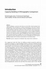 Research paper thumbnail of Introduction: Capacity Building in Ethnographic Comparison