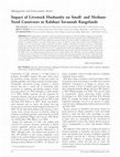 Research paper thumbnail of Impact of Livestock Husbandry on Small- and Medium-Sized Carnivores in Kalahari Savannah Rangelands