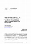 Research paper thumbnail of La transición española en la prensa portuguesa a través de un estudio de caso: El  Diário de Notícias (1976-1979)