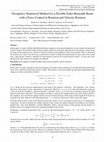 Research paper thumbnail of Dissipative Numerical Method for a Flexible Euler-Bernoulli Beam with a Force Control in Rotation and Velocity Rotation