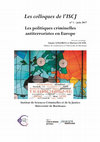 Research paper thumbnail of La politique antiterroriste de l'Union européenne : mythe ou réalité ?