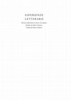 Research paper thumbnail of "Ammazzare il tempo". Eugenio Montale, accelerazione della vita quotidiana e nuovi loisirs . Esperienze letterarie , 3, XL, 2015, pp.123-136