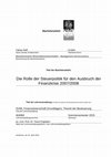 Research paper thumbnail of Die Rolle der Steuerpolitik für den Ausbruch der Finanzkrise von 2007/2008