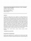 Research paper thumbnail of To Toast or Not to Toast: Motivation and Resistance to Wine Consumption amongst the Chinese in Malaysia