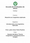 Research paper thumbnail of Escuela de Graduados de Utesa