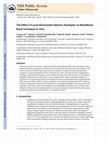 Research paper thumbnail of The effect of local simvastatin delivery strategies on mandibular bone formation in vivo