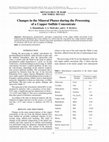 Research paper thumbnail of Changes-in-the-mineral-phases-during-the-processing-of-a-copper-sulfide-concentrate.pdf