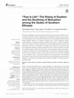 Research paper thumbnail of "Tree is life:" The rising of dualism and the declining of mutualism among the Gedeo of southern Ethiopia