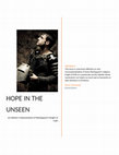 Research paper thumbnail of Hope in The Unseen: An Atheist’s Interpretation of Kierkegaard’s Knight of Faith