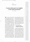 Research paper thumbnail of Il senso dello sport tra fragilità e mito della perfezione (in “Orientamenti Pastorali”,  4, 2017, pp. 51-58)