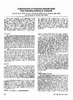 Research paper thumbnail of Characteristics of hazardous material spills from reporting systems in California