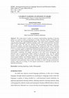 Research paper thumbnail of CAPABILITY LEARNING ON SPEAKING IN ARABIC (An Ethnographic Study at Arabic Department Of FITK UIN Syarifhidayatullah Jakarta