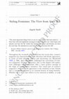 Research paper thumbnail of Styling Feminism: The View from Spare Rib