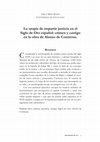 Research paper thumbnail of La utopía de impartir justicia en el Siglo de Oro español: crimen y castigo en la obra de Alonso de Contreras.