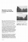 Research paper thumbnail of Masochism in the City, a Contract with Urbanism