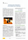 Research paper thumbnail of Separata Sistemas de Unidades y Conversión de Unidades