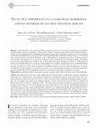 Research paper thumbnail of Efecto De La Perturbación en La Comunidad De Herbáceas Nativas y Ruderales De Una Selva Estacional Mexicana