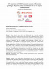 Research paper thumbnail of 'Quand l'alisverissi fait vivre : Castellorizo et Kas face à la crise' - 37es journées de l'Association d'économie sociale (AES). Économie sociale et économie politique : regards croisés sur l’histoire et sur les enjeux contemporains. Université Paris 8 Vincennes - Saint-Dennis, 6-8 septembre 2017