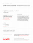 Research paper thumbnail of L’injonction à être soi-même : entre quête de singularité et standardisation