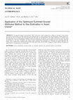 Research paper thumbnail of Application of the optimized summed scored attributes method to sex estimation in Asian crania