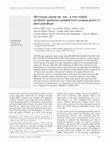 Research paper thumbnail of Microvirga vignae sp. nov., a root nodule symbiotic bacterium isolated from cowpea grown in semi-arid Brazil