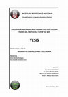 Research paper thumbnail of Wireless surveillance of electronic parameters through TCP/IP protocol by means of WiFi