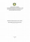 Research paper thumbnail of SERVIÇO PÚBLICO FEDERAL UNIVERSIDADE FEDERAL DO OESTE DO PARÁ -UFOPA INSTITUTO DE ENGENHARIA E GEOCIÊNCIAS -IEG CURSO BACHARELADO EM GEOLOGIA PROJETO PEDAGÓGICO DO CURSO BACHARELADO EM GEOLOGIA