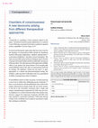 Research paper thumbnail of Disorders Of Consciousness:a New Taxonomy Arising From Different Therapeutical Approaches