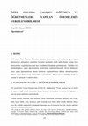 Research paper thumbnail of ÖZEL OKULDA ÇALIŞAN EĞİTMEN VE