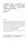 Research paper thumbnail of YURTDIŞINDA YERLİ ve YABANCILARA veya YURTİÇİNDE YABANCILARA SUNULAN SERBEST MESLEK (AVUKATLIK) HİZMETLERİNDE VERGİLEME ve BELGE DÜZENİ 1