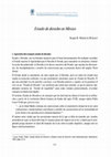 Research paper thumbnail of Estado de derecho en México