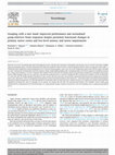 Research paper thumbnail of Grasping with a new hand: Improved performance and normalized grasp-selective brain responses despite persistent functional changes in primary motor cortex and low-level sensory and motor impairments.