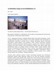 Research paper thumbnail of Architektūra kaip ne/su/si/kalbėjimas/ Architecture as Mesentente