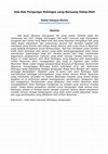 Research paper thumbnail of Hak-Hak Pengungsi Rohingya yang Berjuang Hidup-Mati