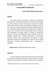 Research paper thumbnail of PLANEJAMENTO FINANCEIRO