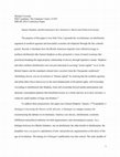 Research paper thumbnail of "Samuel Hopkins and Revolutionary-Era Antislavery Moral and Political Economy." Presented at SHEAR 2016 Annual Conference