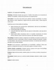 Research paper thumbnail of Mercadotecnia Capitulo 1. El campo del marketing