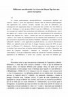 Research paper thumbnail of Différence non diversité: Les Grecs du Moyen Âge face aux autres Européens