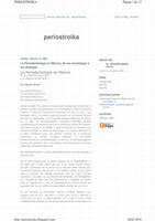 Research paper thumbnail of PERIOSTROIKA, LOS CAMBIOS EN LA ODONTOLOGIA