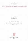 Research paper thumbnail of Vico e Rousseau nel Settecento italiano - "Il pensiero politico", a. 50, n. 1, gen.- apr. 2017, pp. 27-58 pdf