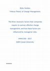 Research paper thumbnail of Trifecta Theory of Change Management