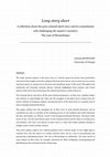 Research paper thumbnail of Long story short Long story short
A reflection about the post-colonial short story and its commitment with challenging the master’s narrative
The case of Mozambique